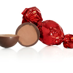 10 Styk chokoladekugler  (Rød)